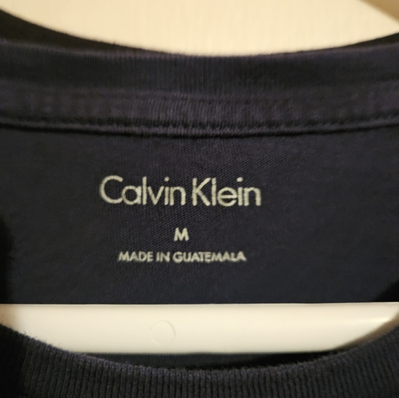 Calvin Klein Tee Medium navy blue - Picture 3 of 3